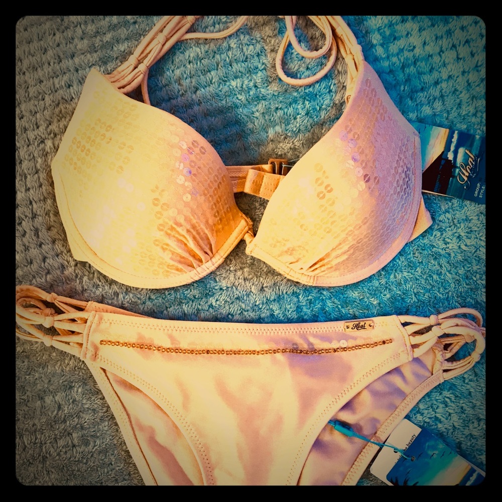 COPY - pure  gold Heat swimwear NWT